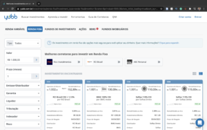 yubb renda fixa quero investir reais prazo em meses